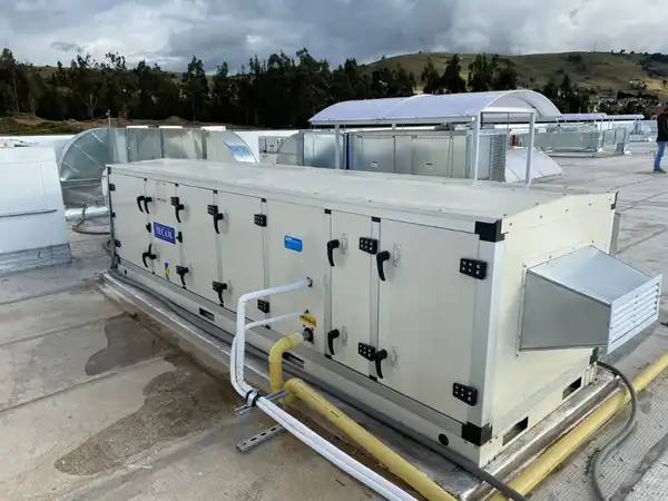 Ventilación mecánica hospitales Colombia - Unidades Manejadoras de Aire